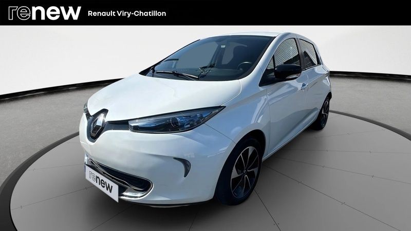 Blanc Utilisé 2018 Renault Zoe Intens Citadine | 9 490 € (Prix cher) - Image 1/4