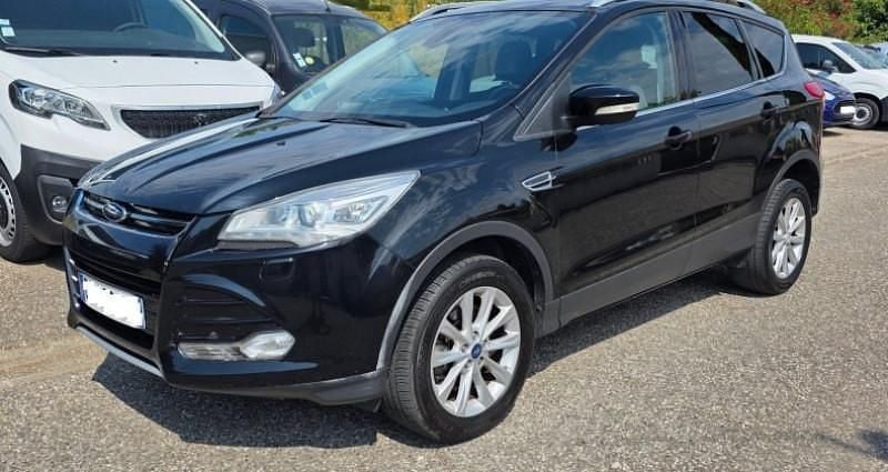Noir Utilisé 2015 Ford Kuga Titanium SUV | 11 490 € (Prix assez cher) - Image 1/4