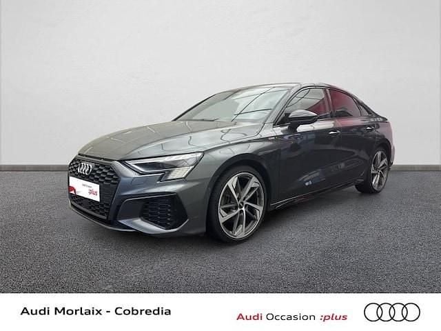 Gris daytona nacré Occasion 2021 Audi A3 S-Line Berline | 23 990 € (Bon prix) - Image 1/4