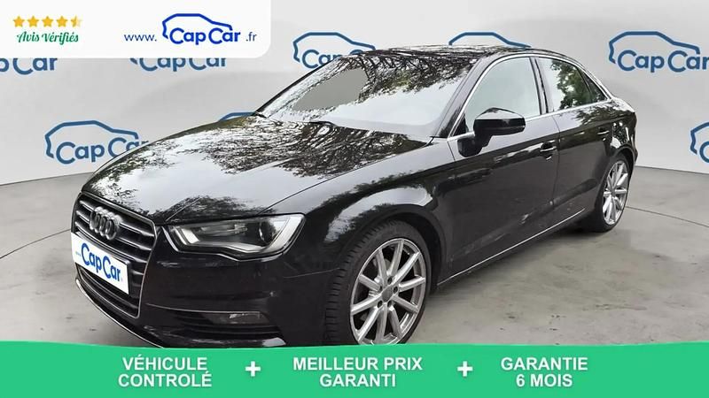 Noir Utilisé 2016 Audi A3 Ambition Berline | 13 990 € (Prix juste) - Image 1/4