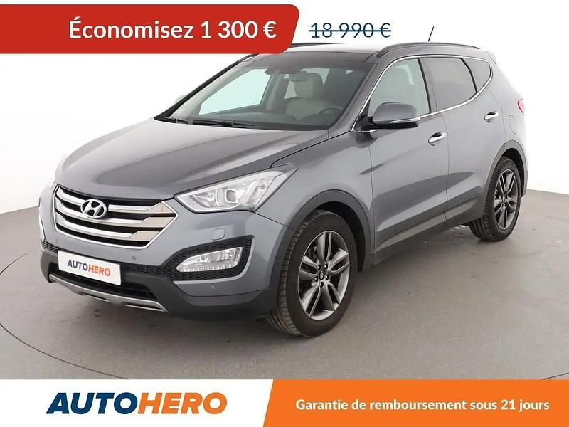 Gris Utilisé 2014 Hyundai Santa Fe SUV | 17 690 € (Prix juste) - Image 1/2