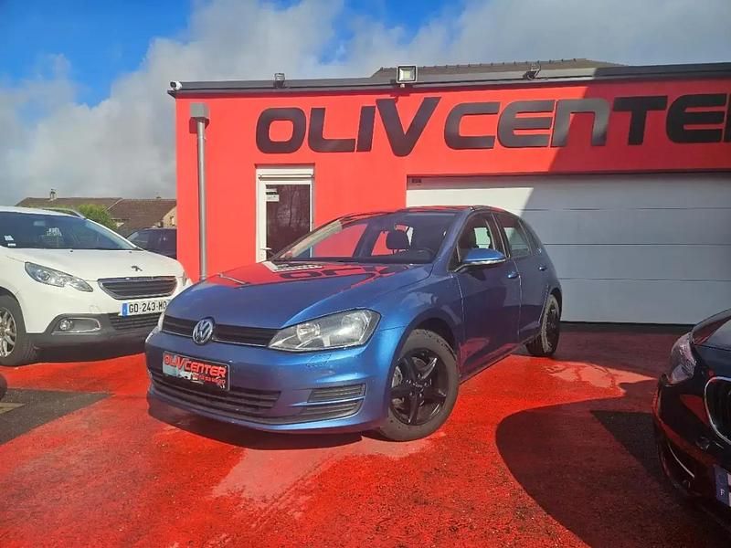 Bleu Utilisé 2013 VW Golf VII Trendline Berline | 9 990 € (Prix juste) - Image 1/4