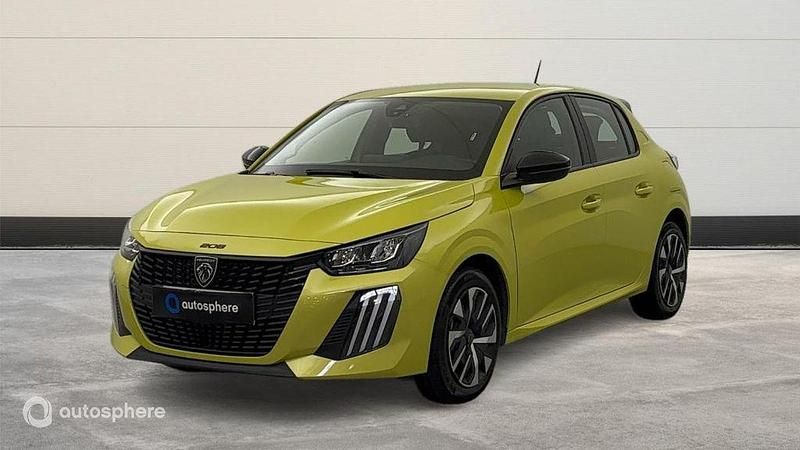 Jaune Utilisé 2024 Peugeot 208 Style Citadine | 18 999 € (Prix juste) - Image 1/4