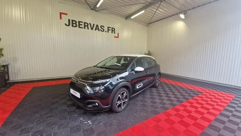 Noir Utilisé 2022 Citroën C3 Shine Citadine | 12 490 € (Prix juste) - Image 1/4