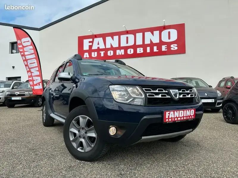 Bleu Utilisé 2015 Dacia Duster Prestige SUV | 12 990 € (Prix assez cher) - Image 1/4
