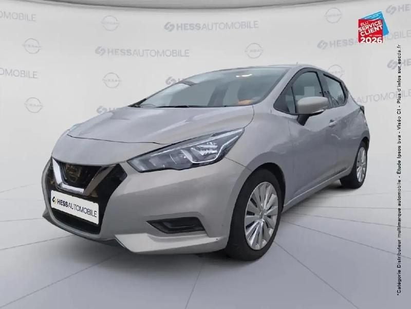 Gris satiné Occasion 2021 Nissan Micra Acenta Berline | 12 999 € (Prix juste) - Image 1/4