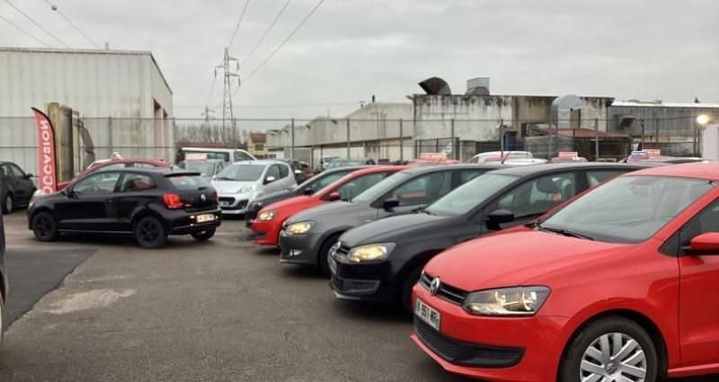 Gris Utilisé 2014 VW Polo Trendline Citadine | 7 450 € (Bon prix) - Image 1/4
