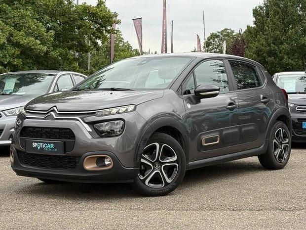 Gris Utilisé 2023 Citroën C3 PureTech Citadine | 12 989 € (Prix juste) - Image 1/4