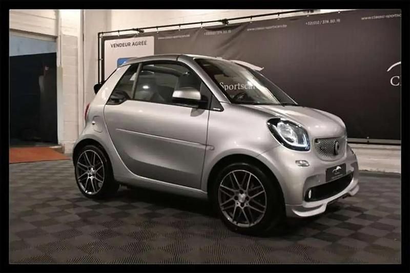 Argent Occasion 2016 Smart ForTwo Cabrio Brabus Cabriolet | 17 950 € - Image 1/4