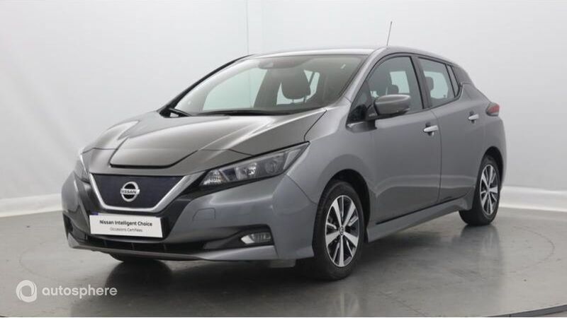 Gris squale Utilisé 2020 Nissan Leaf Acenta Citadine | 11 799 € (Bon prix) - Image 1/4