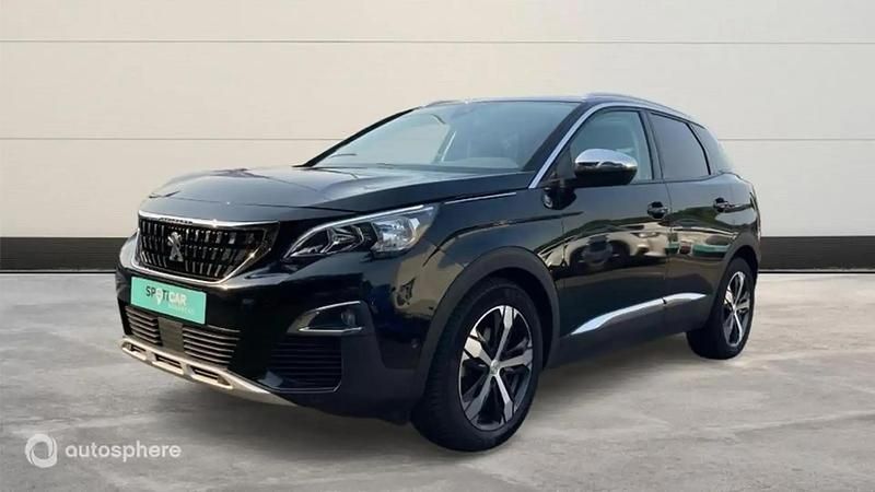Noir Utilisé 2019 Peugeot 3008 Crossway SUV | 16 199 € (Prix juste) - Image 1/4