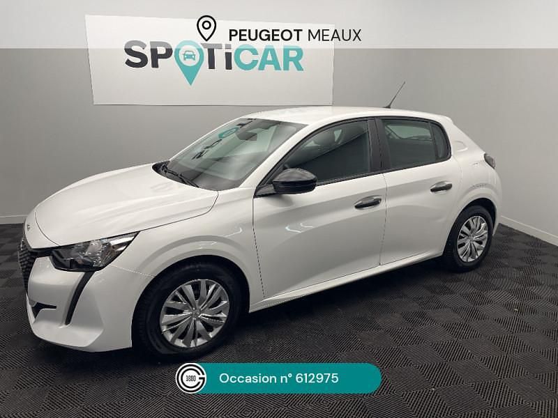 Blanc Utilisé 2022 Peugeot 208 Premium Citadine | 6 990 € (Bon prix) - Image 1/4
