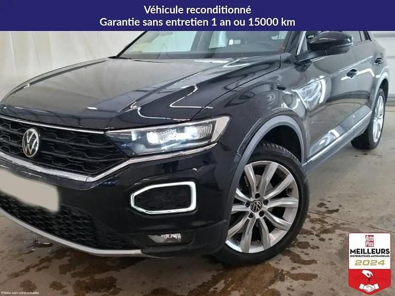 Noir Occasion 2021 VW T-Roc Exclusive SUV | 27 900 € (Prix assez cher) - Image 1/4