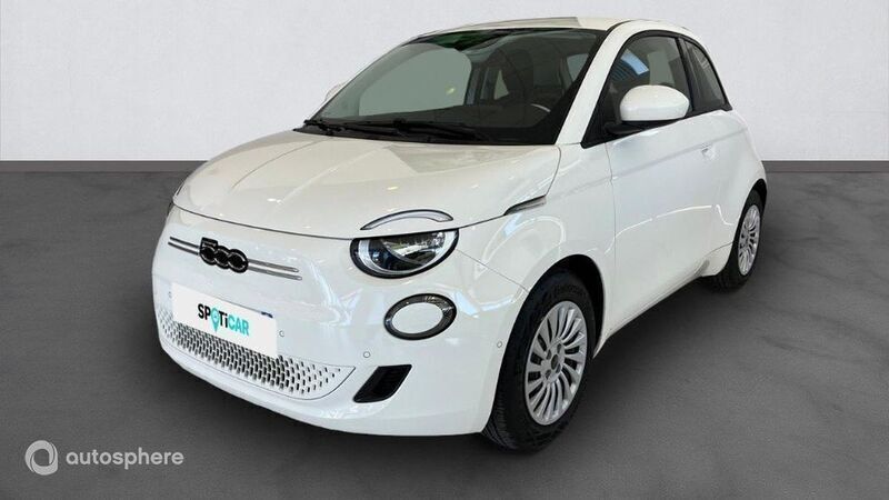 Ice white pastel Utilisé 2024 Fiat 500e Berline | 17 980 € (Prix juste) - Image 1/4