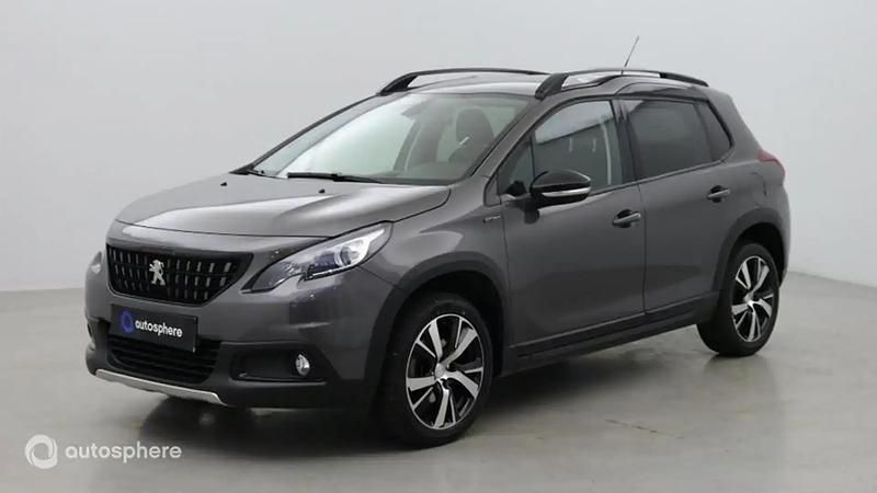 Gris Occasion 2019 Peugeot 2008 GT-line SUV | 13 499 € (Prix juste) - Image 1/4
