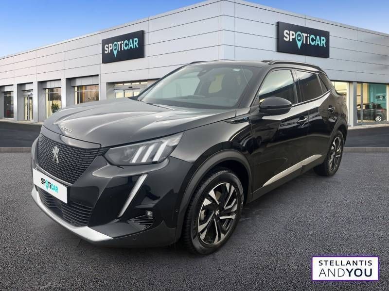 Noir Utilisé 2020 Peugeot e-2008 GT-line SUV | 15 890 € (Prix juste) - Image 1/3