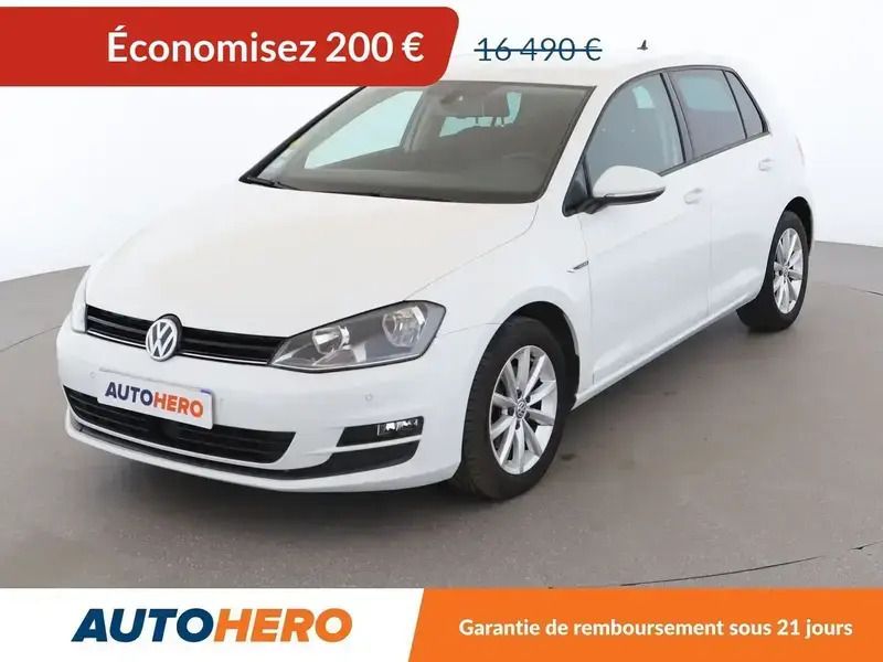 Argent Utilisé 2015 VW Golf VII LOUNGE Berline | 15 990 € (Prix juste) - Image 1/2