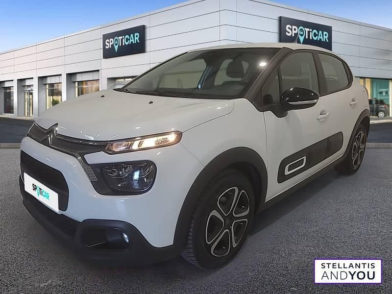 Blanc Occasion 2021 Citroën C3 Feel Citadine | 8 990 € - Image 1/4
