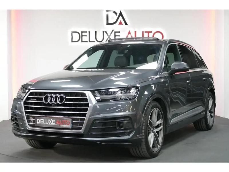 Gris Occasion 2016 Audi Q7 S-Line SUV | 24 990 € - Image 1/4