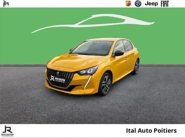 Jaune Occasion 2022 Peugeot 208 Allure Citadine | 15 390 € (Prix juste) - Image 1/4