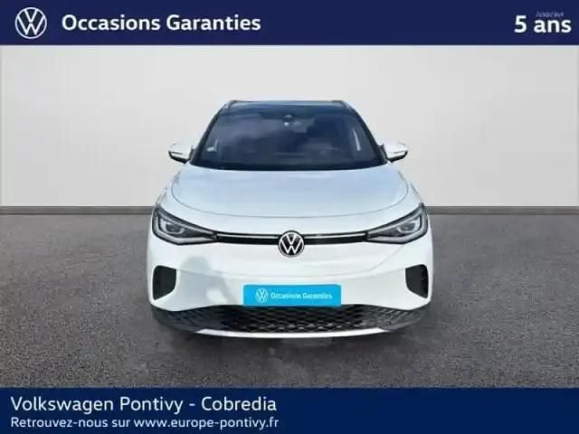 Blanc glacier métallisée / toit noir Occasion 2021 VW ID.4 Pro Performance SUV | 25 990 € (Bon prix) - Image 1/3