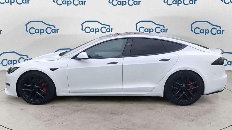 Occasion Tesla Model S Plaid 759 kW (1033 ch) 2023 Blanc Citadine