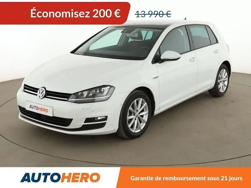 Blanc Occasion 2016 VW Golf VII LOUNGE Berline | 13 790 € (Bon prix) - Image 1/2