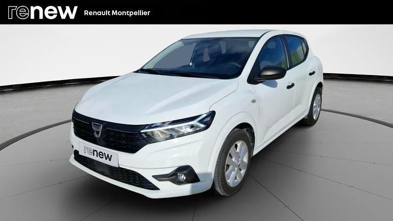 Blanc Utilisé 2021 Dacia Sandero Essentiel Citadine | 9 599 € (Super prix) - Image 1/4