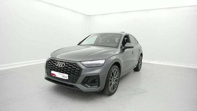 Gris daytona nacré Utilisé 2024 Audi Q5 Sportback S-Line SUV | 49 990 € (Bon prix) - Image 1/4