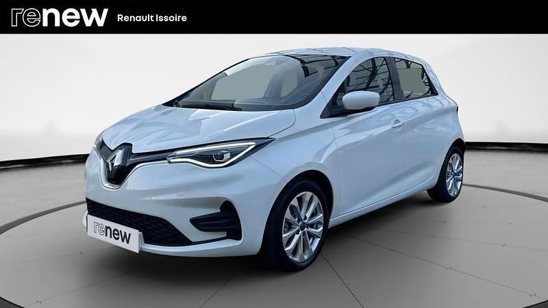 Blanc glacier Utilisé 2020 Renault Zoe Zen Citadine | 10 690 € (Prix juste) - Image 1/4
