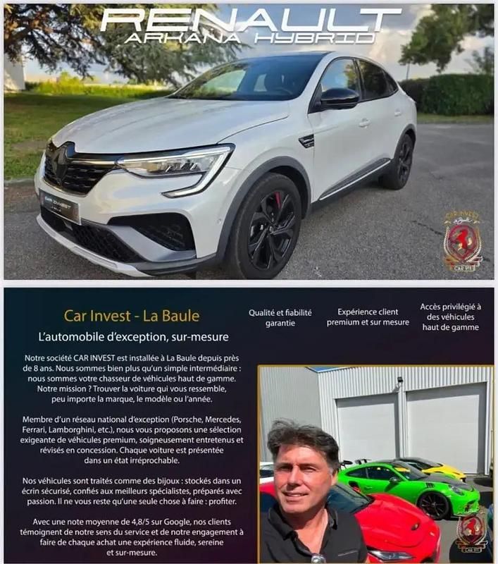 Occasion Renault Arkana 159 ch (116 kW) 2021 Gris SUV