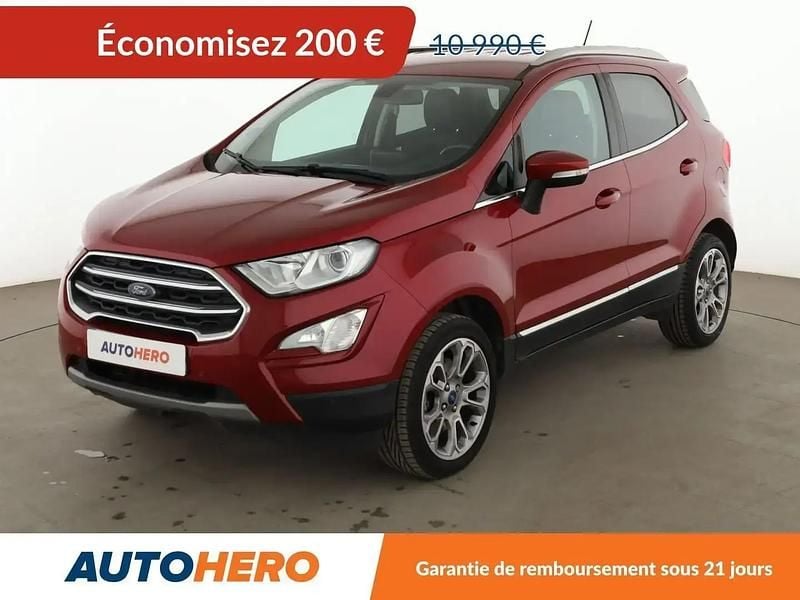 Rouge Utilisé 2018 Ford Ecosport Titanium SUV | 10 790 € (Bon prix) - Image 1/2