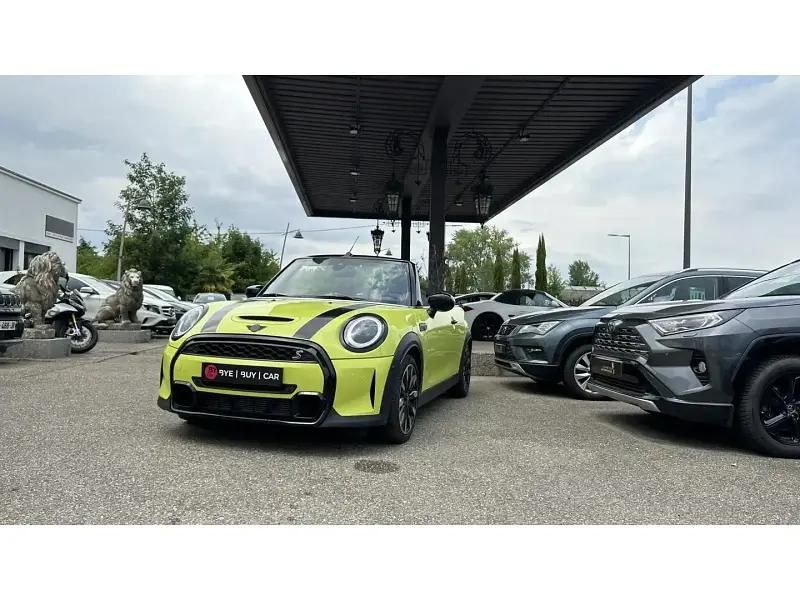 Jaune Utilisé 2023 Mini Cooper S Cabriolet Sport Cabriolet | 32 500 € (Prix juste) - Image 1/4