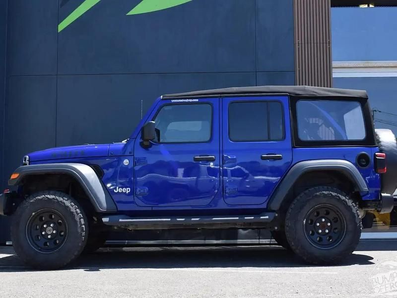 Occasion Jeep Wrangler Unlimited Sport 272 ch (200 kW) 2019 Bleu SUV