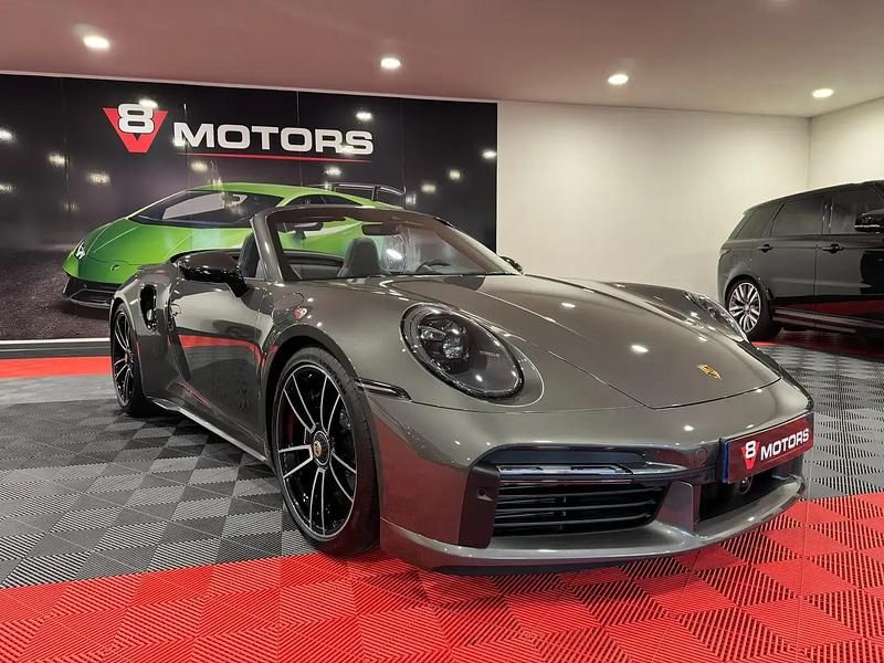 Gris Utilisé 2023 Porsche 911 Turbo S Cabriolet Cabriolet | 259 990 € - Image 1/4