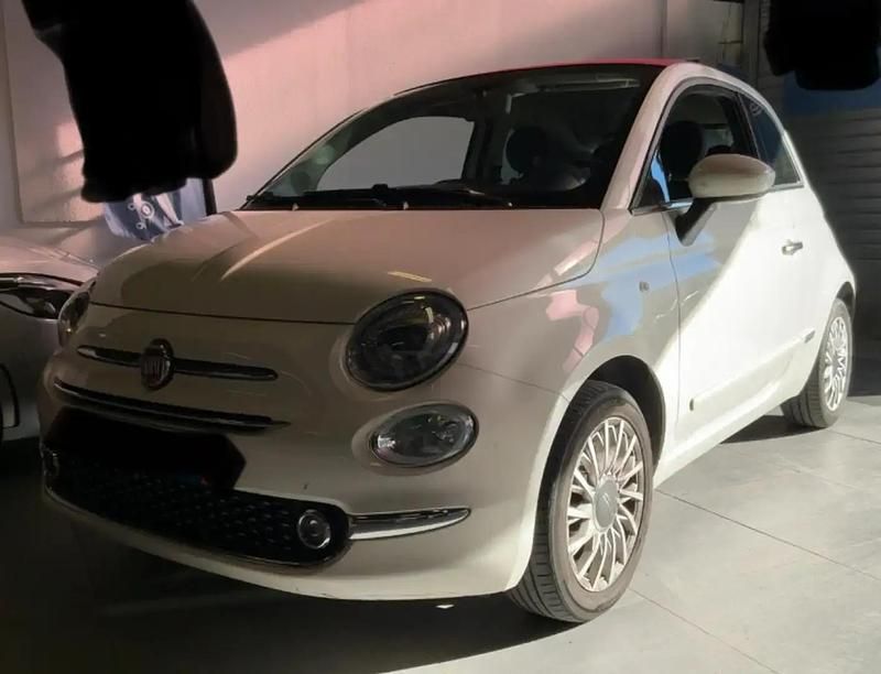 Blanc Occasion 2018 Fiat 500C Lounge Cabriolet | 8 700 € (Prix juste) - Image 1/4
