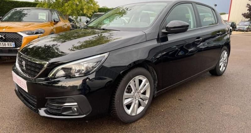 Noir Utilisé 2020 Peugeot 308 Active Berline | 11 990 € (Super prix) - Image 1/4
