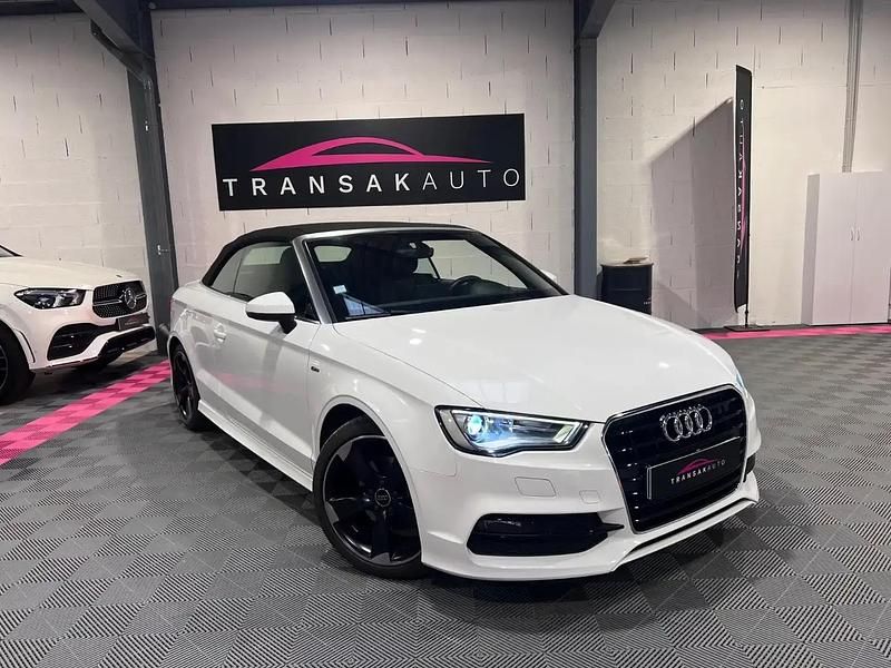 Blanc Utilisé 2016 Audi Cabriolet S-Line Cabriolet | 22 990 € - Image 1/4