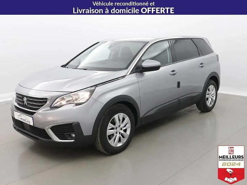 Gris Utilisé 2020 Peugeot 5008 Active Monospace | 16 500 € (Prix juste) - Image 1/4