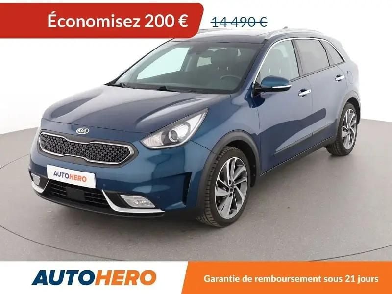 Bleu Utilisé 2017 Kia Niro Premium SUV | 14 290 € (Prix juste) - Image 1/2