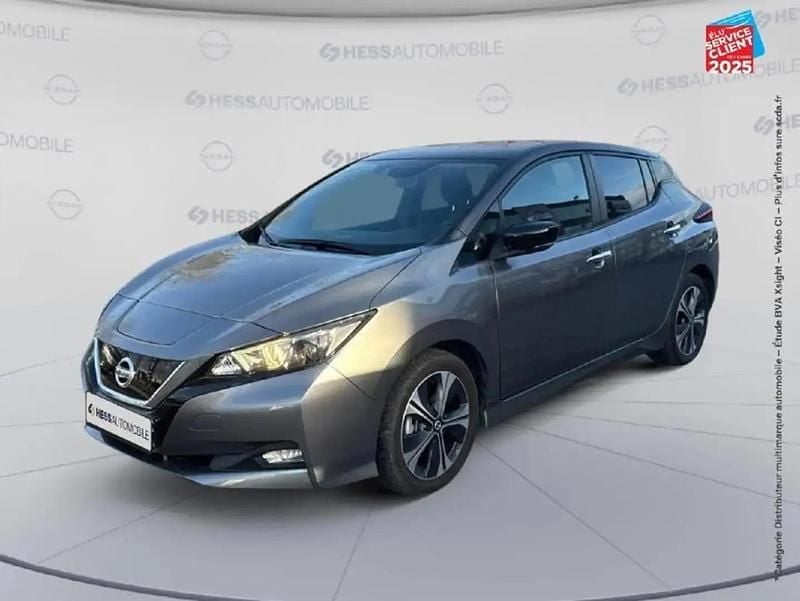 Noir Utilisé 2021 Nissan Leaf Citadine | 13 499 € (Prix juste) - Image 1/4