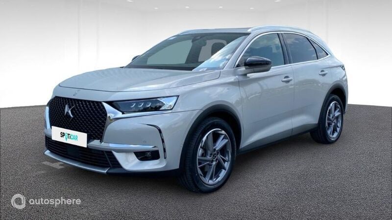 Gris Utilisé 2021 DS Automobiles DS7 Crossback Rivoli SUV | 29 874 € (Prix assez cher) - Image 1/4