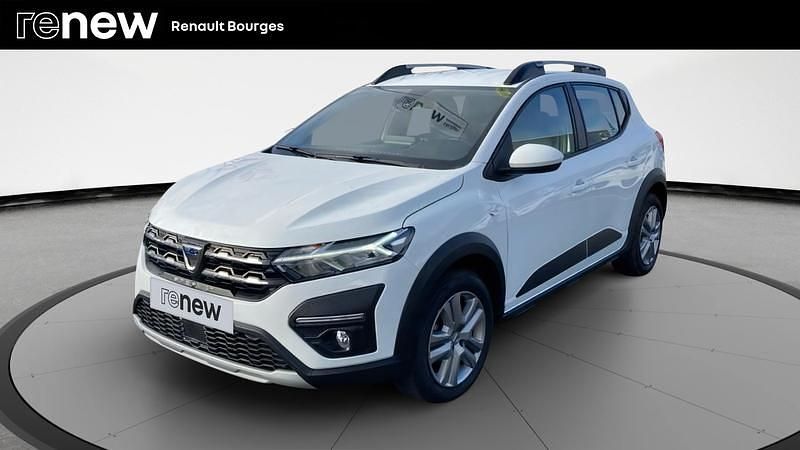 Blanc Utilisé 2022 Dacia Sandero Comfort Citadine | 14 490 € - Image 1/4