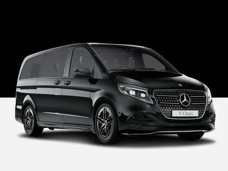 Noir Utilisé 2025 Mercedes V300 Avantgarde Monospace | 86 143 € - Image 1/4