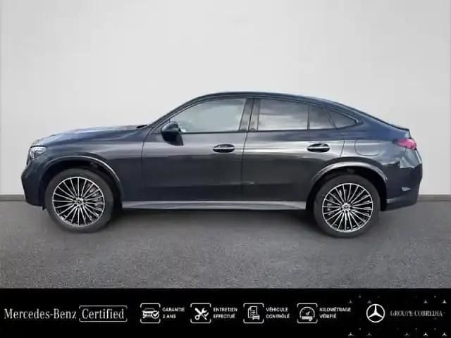 Occasion Mercedes GLC300 AMG line Plus 2025 Gris graphite métallisé Coupé