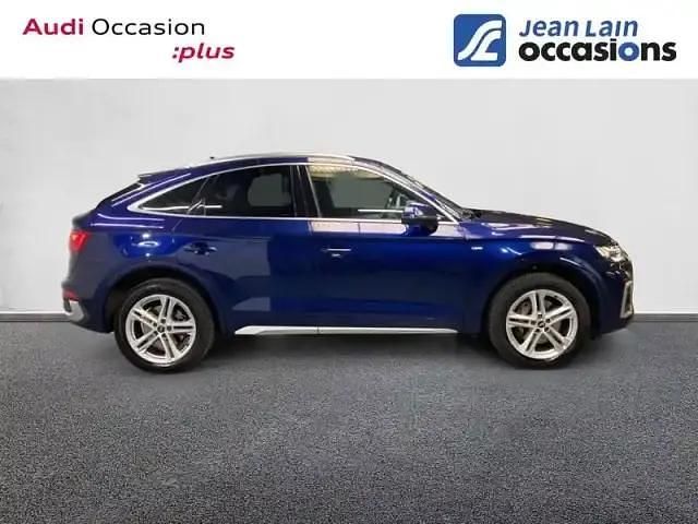 Occasion Audi Q5 Sportback S-Line 265 ch (194 kW) 2021 Bleu navarre métallisé SUV