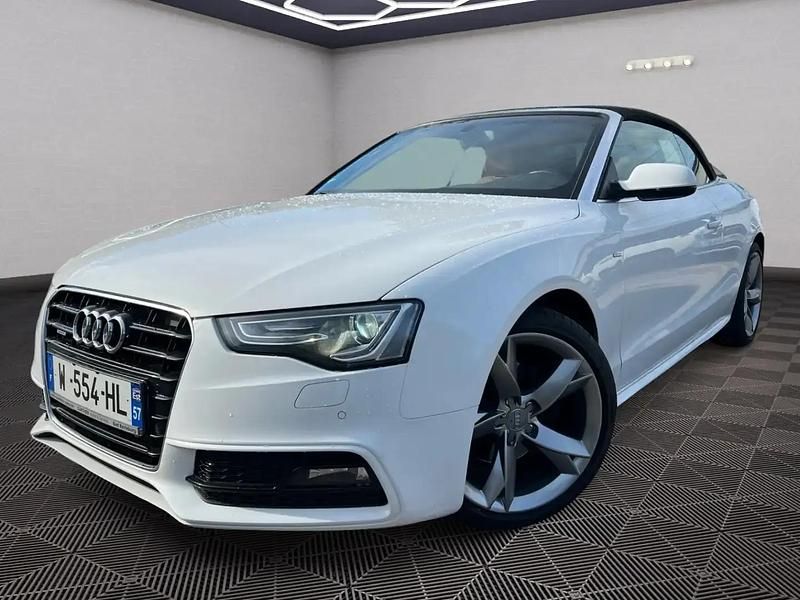 Blanc Utilisé 2014 Audi Cabriolet Sport Cabriolet | 17 999 € - Image 1/4