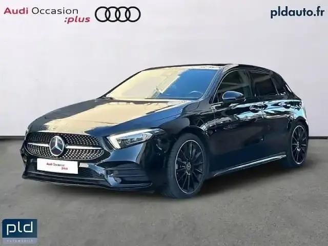 Noir Occasion 2021 Mercedes A200 Berline | 28 990 € (Prix juste) - Image 1/4