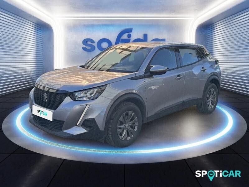 Gris Utilisé 2021 Peugeot 2008 Active SUV | 15 490 € (Prix juste) - Image 1/4
