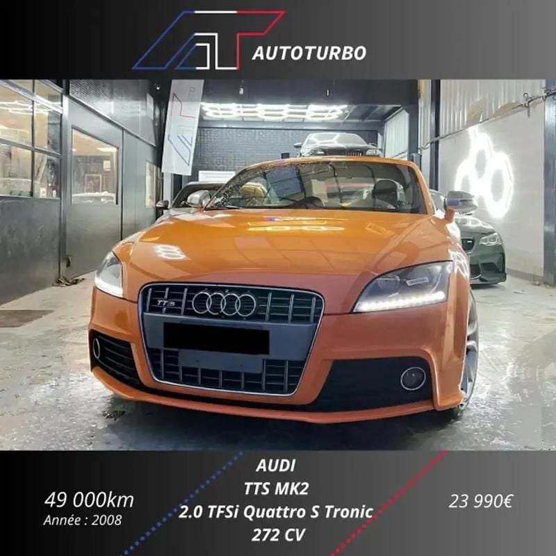 Occasion Audi TTS 276 ch (202 kW) 2008 Orange Coupé